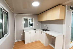 Maison Modulaire Extensible 2 Chambres en Acier Galvanisé Anti-Corrosion CE Q235B pour Location en Station Balnéaire en <span class=keywords><strong>France</strong></span> et Investissement - Product Image 2