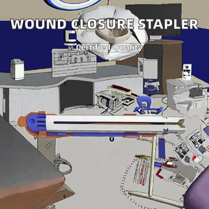 Recharges de coupe-linéaires endoscopiques jetables GST60D pour équipement de chirurgie abdominale – Recharges de agrafeuses linéaires laparoscopiques médicales - Product Image 6