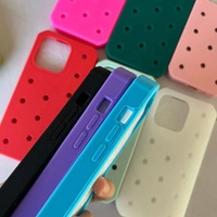 Coque de téléphone en silicone liquide transparent antichoc couleur bonbon pour iPhone 11 12 13 14 15 16 Pro Max