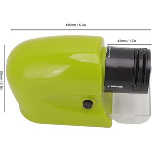 Afilador de Cuchillos y Tijeras Eléctrico de Alta Velocidad Changor, Multifuncional, Ecológico, Duradero, Piedra de Grano Fino, para Cocina Doméstica - Product Image 5