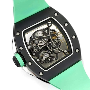 Montre mécanique pour homme avec verre saphir, cadran en céramique ou en fibre de carbone en option, idéale pour les soirées nautiques et les vacances haut de gamme - Product Image 4