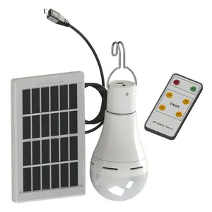 בסיטונאות usb led מנורת הנורה-5 מצבים 20 COB LED שמש אור הנורה נייד לתלות מנורת USB נטענת אנרגיה הנורה מנורת עבור חיצוני קמפינג שמש הנורה מנורה