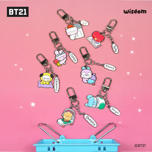 Mini porte-clés en métal durable, motif poupée de dessin animé, forme irrégulière, pour les fans de K-CULTURE, accessoires de mode en alliage - Product Image 6