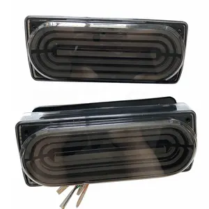 W463 Lampu Ekor LED, untuk Mercedes Benz G Kelas G500 G550 G63 G65 dengan Lensa Asap