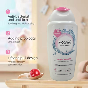 Oem ODM phụ nữ xách tay Chăm sóc hàng ngày âm hộ làm sạch rửa riêng rửa kháng khuẩn khử mùi antipruritic lỏng nữ tính nhựa - Product Image 5