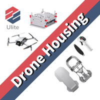 Carcasa Ligera Personalizada para Drones, Pieza de Moldeo por Inyección para Drones, Molde de Inyección de Precisión, Servicio de Moldeo por Inyección para Drones