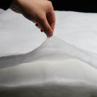 Rouleaux de rembourrage isolant en microfibre de polyester ignifuge et résistant aux flammes, sans agent blanchissant optique