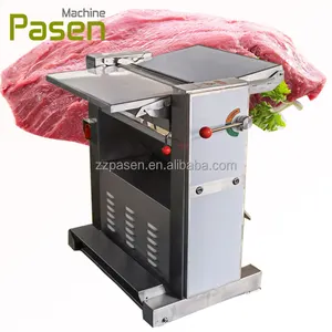 Automatic meat slicer good quality pork meat skin peeling machine