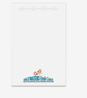Blocs-notes adhésifs publicitaires personnalisés de qualité supérieure, 100 feuilles, 4x6 pouces, avec logo promotionnel, pour le bureau