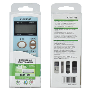 Nouvelle télécommande universelle pour climatiseur K-SP1388, pour Sharp CRMC-A775JBEZ A751JBEZ - Product Image 3