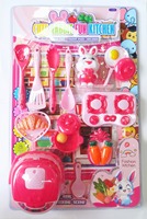 Jouets de Cuisine en Plastique Économiques pour Maison de Jeu, Emballage Blister, Jouet Alimentaire de Cuisine pour Cadeaux d'Enfants d'Âge Préscolaire