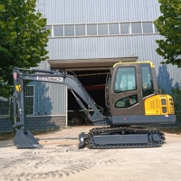 TKMACH 5 tonnes Mini excavatrice CE Prix bon marché Petite excavatrice 5 t Nouveau moteur Bagger digger