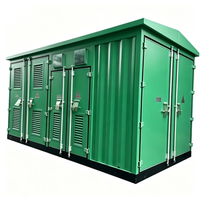 Poste de transformateur compact préfabriqué en conteneur à trois enroulements haute tension 3150/4000/5000/6300 kVA