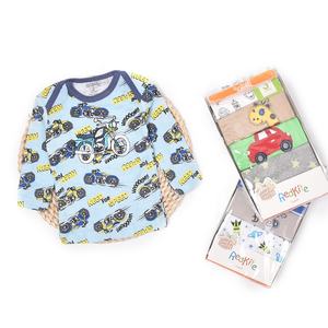 <span class=keywords><strong>T</strong></span>-<span class=keywords><strong>shirt</strong></span> à manches longues pour garçon, vêtements chauds, à col enveloppe, pour bébé, printemps automne - Product Image 3