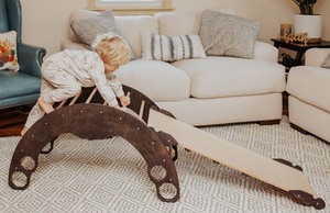 Montessori 2-năm-tuổi biến đổi leo núi Tam giác thiết lập bằng gỗ trong nhà sân chơi nhà phòng tập thể dục trẻ em phòng ngủ ăn uống bằng gỗ bé phòng tập thể dục - Product Image 4