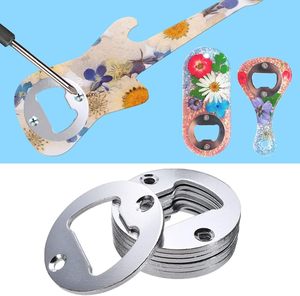 Insert d'ouvre-bouteille rond en métal argenté personnalisé, solide et poli, pour ouvre-bouteille de bière, pièces et quincaillerie - Product Image 3