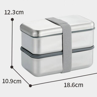 Boîte à bento en acier inoxydable en gros pour le bureau, l'école et les voyages, boîte à lunch en métal étanche, compatible micro-ondes et lave-vaisselle
