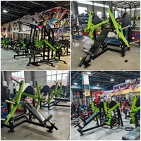 ZY Commercial Plate Loaded Chest Supported Row Machine – Appareil de musculation dorsale pour salle de sport, 3 positions de chargement