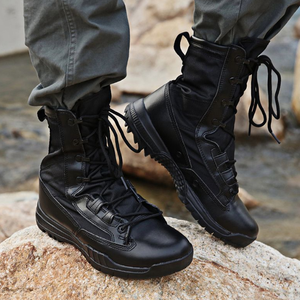 Botas Tácticas TSB1102 en Promoción, Superligeras, de Gamuza, Color Marrón Oscuro, Estilo Desierto - Product Image 5