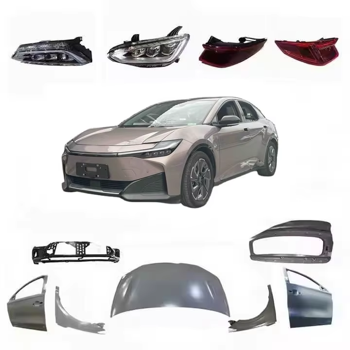 Hot Selling Car Accessories Front Rear Bumper Hood Headlight Trunk Lid Auto Spare Parts for Toyota BZ3X