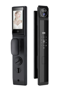 Qleung S940Max Smart Lock Video <span class=keywords><strong>Intercom</strong></span> & Tuya Wifi App Face Fingerprint Recognition Card <span class=keywords><strong>Code</strong></span> Key Unlock para el hogar - Product Image 2