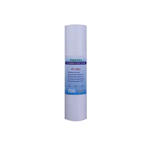 Aanbevolen Producten 10 Inch 1 Micron Pp Katoen Cartridge Waterfilter Pp Filter Cartridge