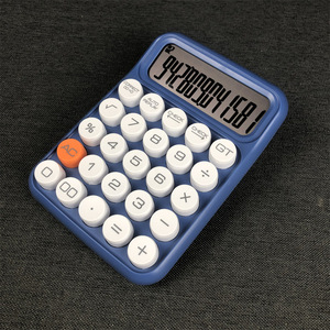 Mechanical Keyboard Pea Shaped Buttons Korean Style Polka Dot Layout Office Use Accounting Finance - Product Image 4