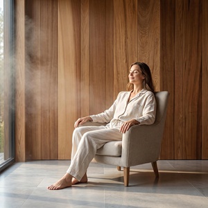Planches murales <span class=keywords><strong>en</strong></span> cèdre rouge naturel personnalisables, revêtement mural texturé aromatique pour la décoration intérieure et extérieure des maisons, spas et hôtels - Product Image 2