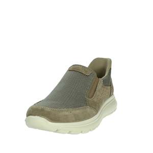 Uomo Slip On 752090 Mocassins beiges pour hommes, chaussures décontractées, confortables, respirantes, tige en maille, semelle légère - Product Image 6
