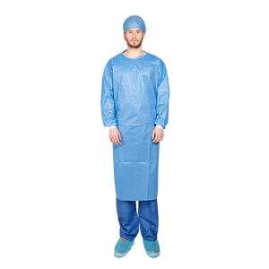 CE استخدام واحد PP الطبية المعقمة معبأة SMS الجراحية المستوى 4 عباءات العزل القابل للتصرف - Product Image 2