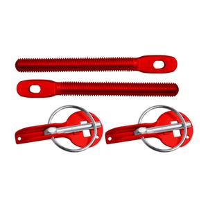 Capó de Motor de Liberación Rápida Tipo 4 Rojo - Product Image 1