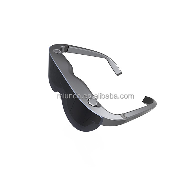 MIUNDA MG-AR71MAX 3D AR Glasses with 0-600deg Myopia Adjustment 78g60Hz220" Augmented Reality Glasses AR Glasses
