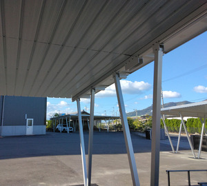 Structure de <span class=keywords><strong>carport</strong></span> <span class=keywords><strong>solaire</strong></span> extérieur étanche pour 2 ou 4 <span class=keywords><strong>voitures</strong></span> – Idées de conception de abri de stationnement <span class=keywords><strong>solaire</strong></span> - Product Image 6