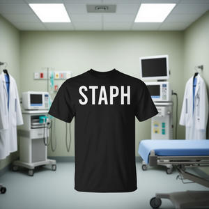 T-shirt Staph Medical Bodyguard Doctor Puns - Product Image 3