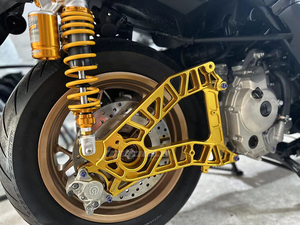 Cubierta Embellecedora de Balancín Trasero de Aluminio CNC para Motocicleta, Accesorios de Suspensión de Rueda para YAMAHA <span class=keywords><strong>XMAX</strong></span> 250 <span class=keywords><strong>300</strong></span> 2017-2023 - Product Image 2