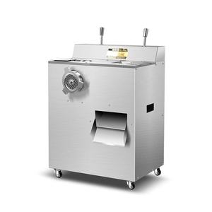 Commercial Home Máquina De Corte De Carne De Aço Inoxidável Moedor De Carne Automático para Frango Peixes Gado Ovelha 220V Motor Novo 1 Ano - Product Image 1