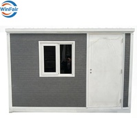 Maison préfabriquée modulaire WinFair, pliable, extensible, mobile, petite, économique, en conteneur de 15 pieds, en vente avec cuisine