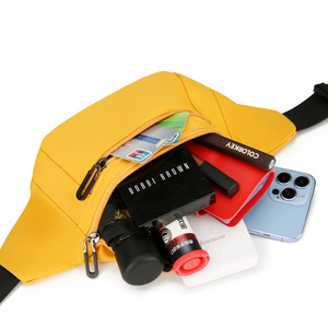 <span class=keywords><strong>Sac</strong></span> Banane en Gros en Nylon Imperméable Tendance avec Ceinture Ajustable, Sacoche de Sport Décontractée pour la Course - Product Image 5