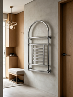 Radiateur à serviettes mural moderne Avonflow de haute qualité, en acier anticorrosion, à économie d'énergie, pour salle de bain - Offre spéciale précommande