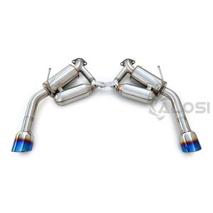 Système d'échappement sport Alosi Catback pour <span class=keywords><strong>Infiniti</strong></span> FX50 <span class=keywords><strong>QX70</strong></span> QX80 5.0 5.6L <span class=keywords><strong>V8</strong></span> en acier inoxydable, son sportif performant - Product Image 2