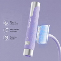 Lampe à ongles professionnelle sans fil AI avec support magnétique, séchage rapide UV LED, rotative à 360°, en ABS/métal