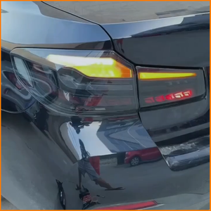 Feux arrière OLED à effet écailles <span class=keywords><strong>de</strong></span> dragon rouge fumé pour BMW Série 5 G30 G38 2018-2020, entièrement LED, Plug & Play, sans avertissement sonore - Product Image 6