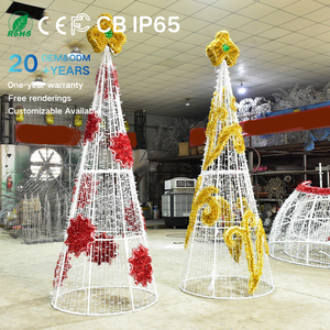 Fournisseur en gros de lumières géantes pour centre de table de Noë<span class=keywords><strong>l</strong></span>, résistantes au gel IP65, qui brillent dans le noir, pour la décoration de places publiques et de paysages de fêtes - Product Image 1