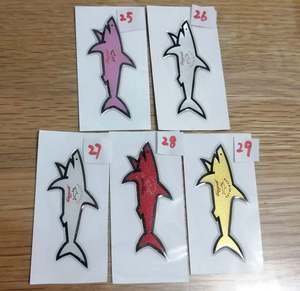 สติกเกอร์โลโก้ Paul Shark แบบ 3 มิติ ปรับแต่งได้ กันน้ำ ลายการ์ตูน สติกเกอร์ตกแต่ง ขายส่ง สติกเกอร์สำเร็จรูป - Product Image 3