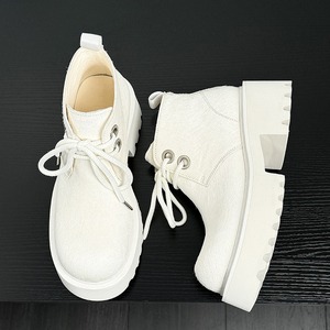 Nuevas botas Martin de pelo de caballo negro para hombre, de suela gruesa, tacón alto, caña alta, acolchadas para invierno, cortas, hechas de piel de caballo. - Product Image 3