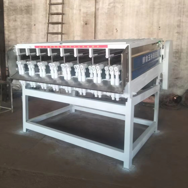 HNOC Automatic Fresh Sweet Corn Peeling Husking Machine Industrial Maize Sheller Huller 7.5W High Efficiency