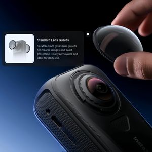 Caméra 360° Inst360 X4 Air All Bundle 8K, angle de vue de 180°, étanche à 15 m, anti-vibration, suivi du visage, <span class=keywords><strong>WIFI</strong></span>, avec/sans <span class=keywords><strong>carte</strong></span> SD - Product Image 3