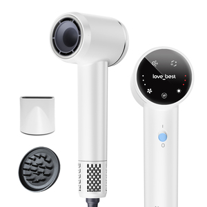 Sèche-<span class=keywords><strong>cheveux</strong></span> 2025 le <span class=keywords><strong>meilleur</strong></span> avec moteur CC sans balais haute vitesse 110000 tr/min, ionique négatif, pour <span class=keywords><strong>cheveux</strong></span> <span class=keywords><strong>bouclés</strong></span> - Product Image 1