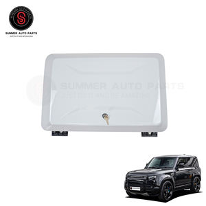 Summer Auto Parts Car WHITE Storage Box Side Tool box Exterior Accessories Custom For Land Rover Defender 2020