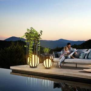 Lámpara de patio decorativa creativa impermeable para jardín al aire libre, lámpara de exterior de ambos lados para terrazas de hoteles - Product Image 2